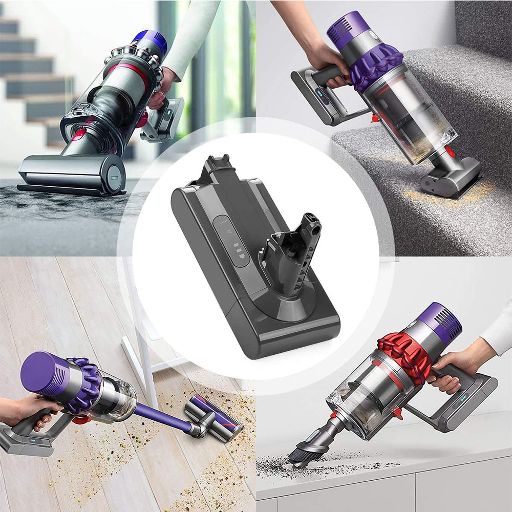 25.2V 3000mAh V10 Absolute Cordless Vacuum Cleaner Pure Cool Filter Pure Hot New Battery Soft Roller Purifier