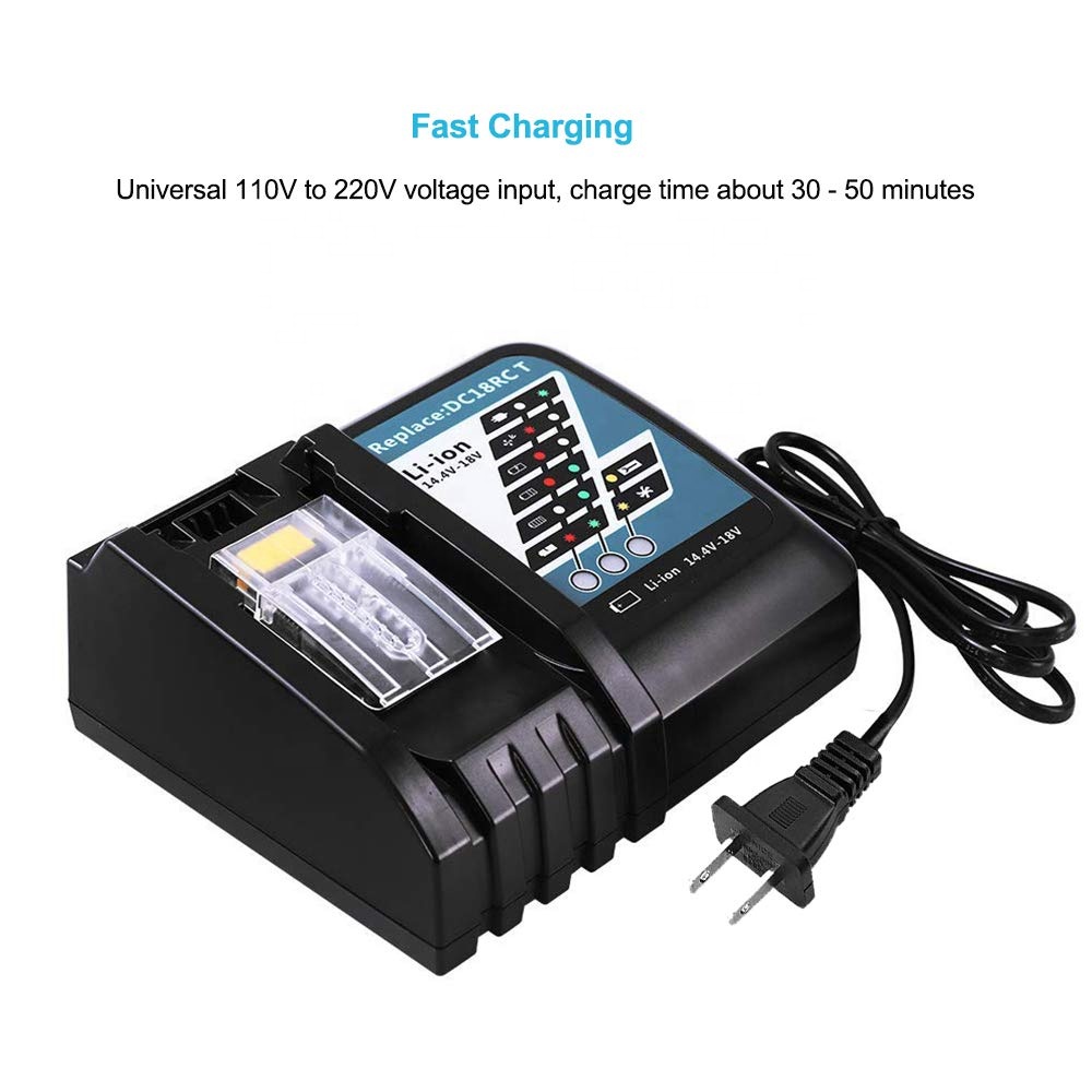 18v Makita Charger LXT® Lithium-Ion Rapid Optimum Charger