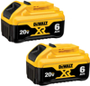 dewalt 20v battery replacement 6.0Ah 8.0Ah Double Pack DCB206