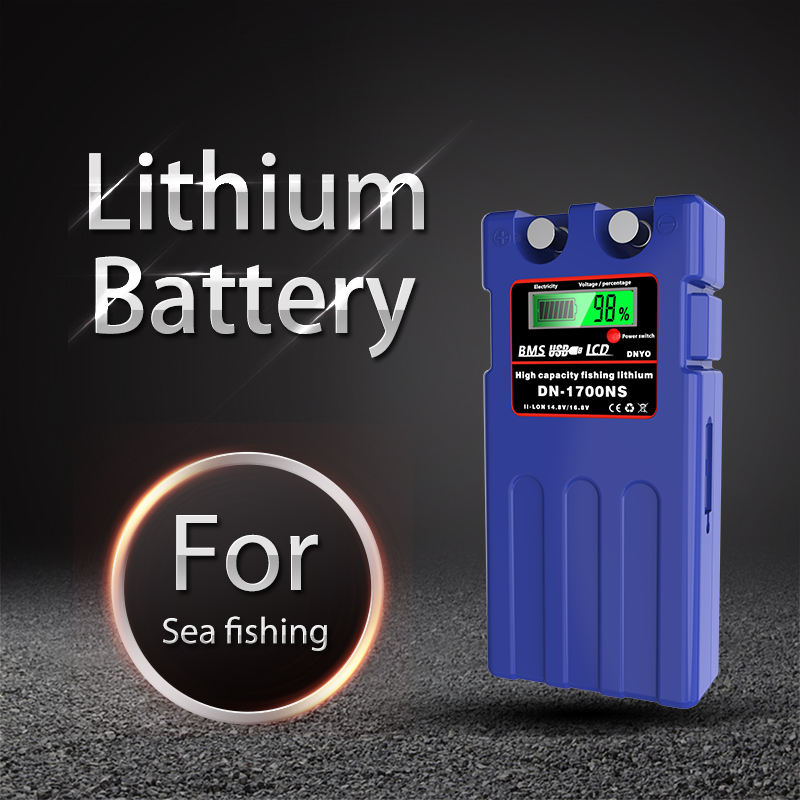 Electric Reel Battery Pack Black DN1700S 7.8Ah for Shimano Electric Fishing Reel Battery Pack