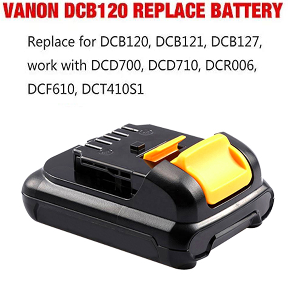 Dewalt 14.4v Xrp Replacement Battery DCB122 12V 14.4v MAX 6.0Ah Lithium Ion Battery 
